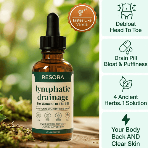 Resora | The Only Lymphatic Drop Built For The Pill